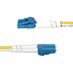StarTech 16.4' LC Network to LC Network Networking Cable, Male, Yellow (SPSMLCLCOS25M)