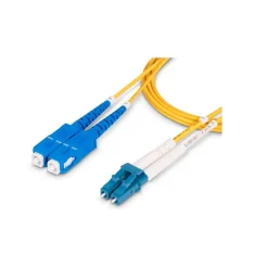 StarTech 9.84' LC Network to SC Network Networking Cable, Male, Yellow (SMLCSCOS23M)
