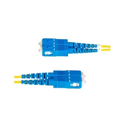 StarTech 49' LC Network to SC Network Networking Cable, Male, Yellow (SMLCSCOS215M)