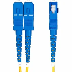 StarTech 82.01' LC to SC Networking Cable, Male to Male, Yellow (SMLCSCOS225M)