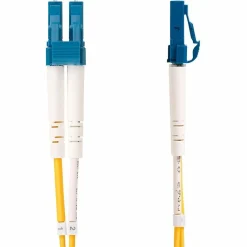 StarTech 82.01' LC to SC Networking Cable, Male to Male, Yellow (SMLCSCOS225M)