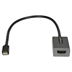 StarTech 1' Mini DisplayPort to Display Port Audio/Video Monitor Cable, Black (MDP2HDEC)