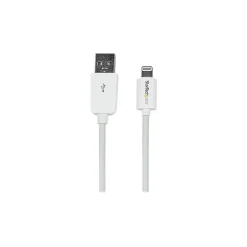 StarTech 4 Pin USB Cable for All iPhones, White (USBLT3MW)