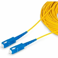 StarTech 328' SC Network to SC Network Networking Cable, Male, Yellow (SPSMSCSCOS2100M)