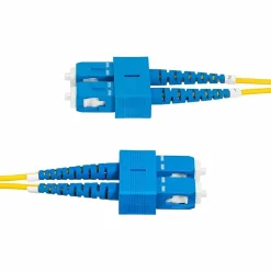 StarTech 3.28' SC to SC Networking Cable, Male to Male, Yellow (SMDOS2SCSC1M)