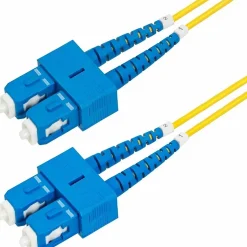 StarTech 6.56' SC to SC Networking Cable, Male to Male, Yellow (SMDOS2SCSC2M)