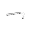 StarTech 38.6" Type-A USB Female/Male Hub, Silver/White (ST73007UA)