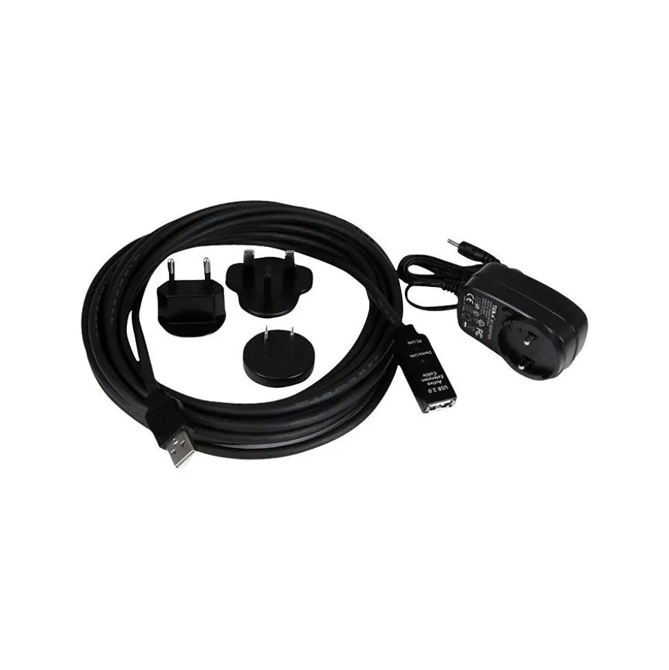 StarTech 16.4' USB 2.0 Male to Female Extension Cable, Black