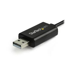 StarTech 6' USB to RJ45 Console Cable, Black