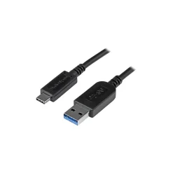 StarTech 3.3' USB-C to USB-A Cable, Male to Male, Black (USB31AC1M)