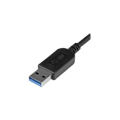 StarTech 3.3' USB-C to USB-A Cable, Male to Male, Black (USB31AC1M)