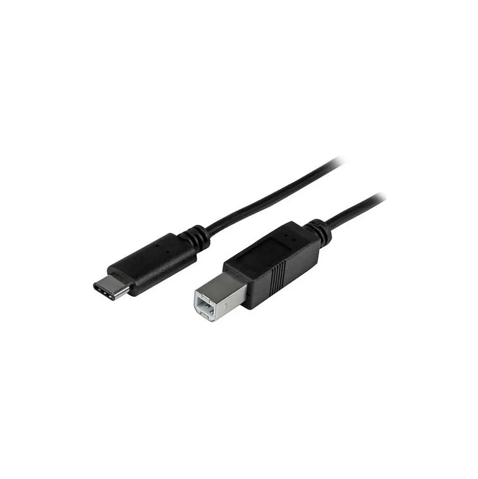 StarTech 6' USB-C to USB-B Printer Cable, Male to Male, Black (USB2CB2M)