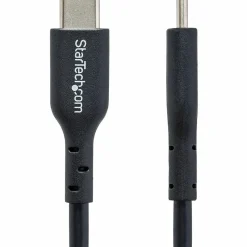 StarTech 3.2' USB-C to USB-C Cable, Male to Male, Black (USB2CC1MNC)