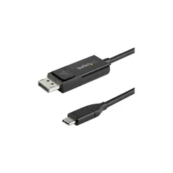 StarTech CDP2DP2MBD 6.56' DisplayPort Audio/Video Cable, Black