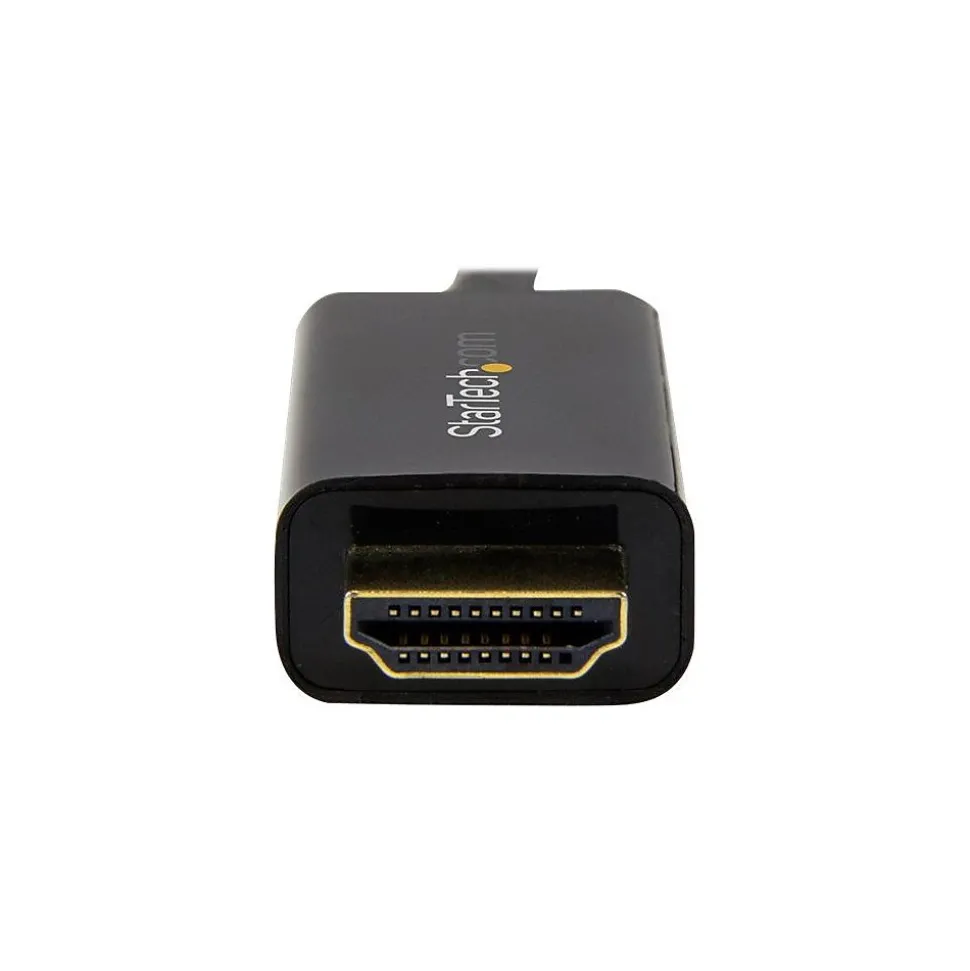 StarTech DP2HDMM5MB 15.4' DisplayPort/HDMI Audio/Video Cable, Black