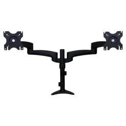 StarTech Dual Monitor Arm Monitor Arm, Up to 24" Monitor, Black (ARMDUAL)