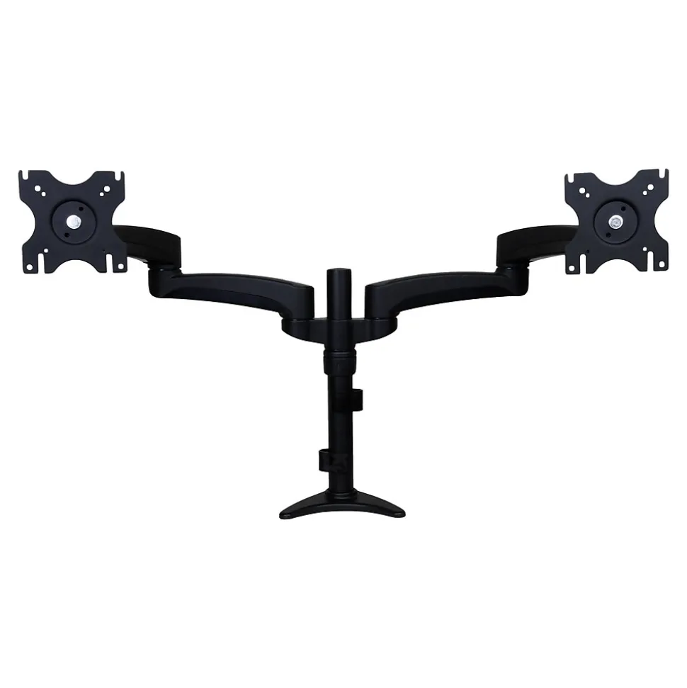 StarTech Dual Monitor Arm Monitor Arm, Up to 24" Monitor, Black (ARMDUAL)