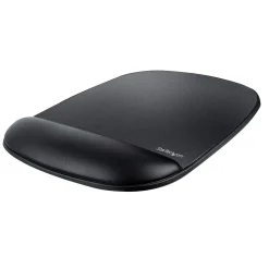 StarTech Ergonomic Gel Non-Skid Mouse Pad/Wrist Rest Combo, Black (B-ERGO-MOUSE-PAD)
