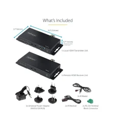 Startech 4K HDMI over Fiber Extender Kit (ST121HD20FXA2)