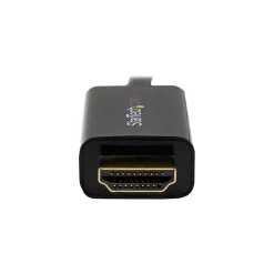 StarTech MDP2HDMM5MB 15.4' Mini DisplayPort/HDMI Audio/Video Cable, Black