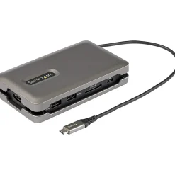 StarTech 2-Port Multiport Adapter USB Hub, Space Gray (DKT31CSDHPD3)