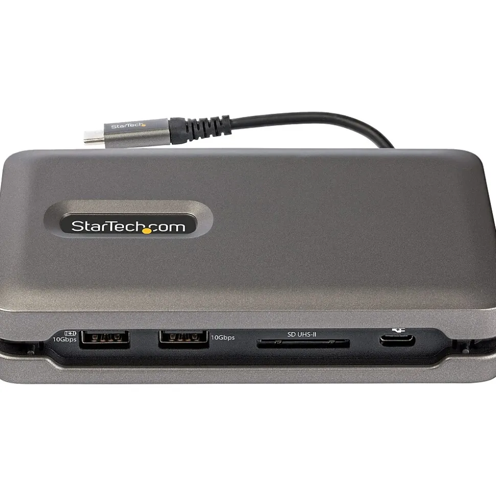 StarTech 2-Port Multiport Adapter USB Hub, Space Gray (DKT31CSDHPD3)