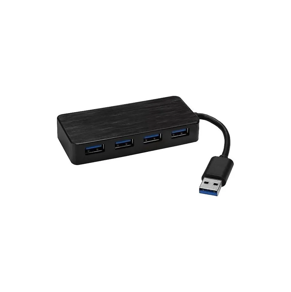StarTech 4-Port USB 3.0 Hub, Black (ST4300MINI)