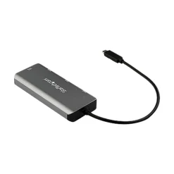 StarTech 4-Port USB 3.0 Hub, Black/Space Gray (HB31C2A2CB)