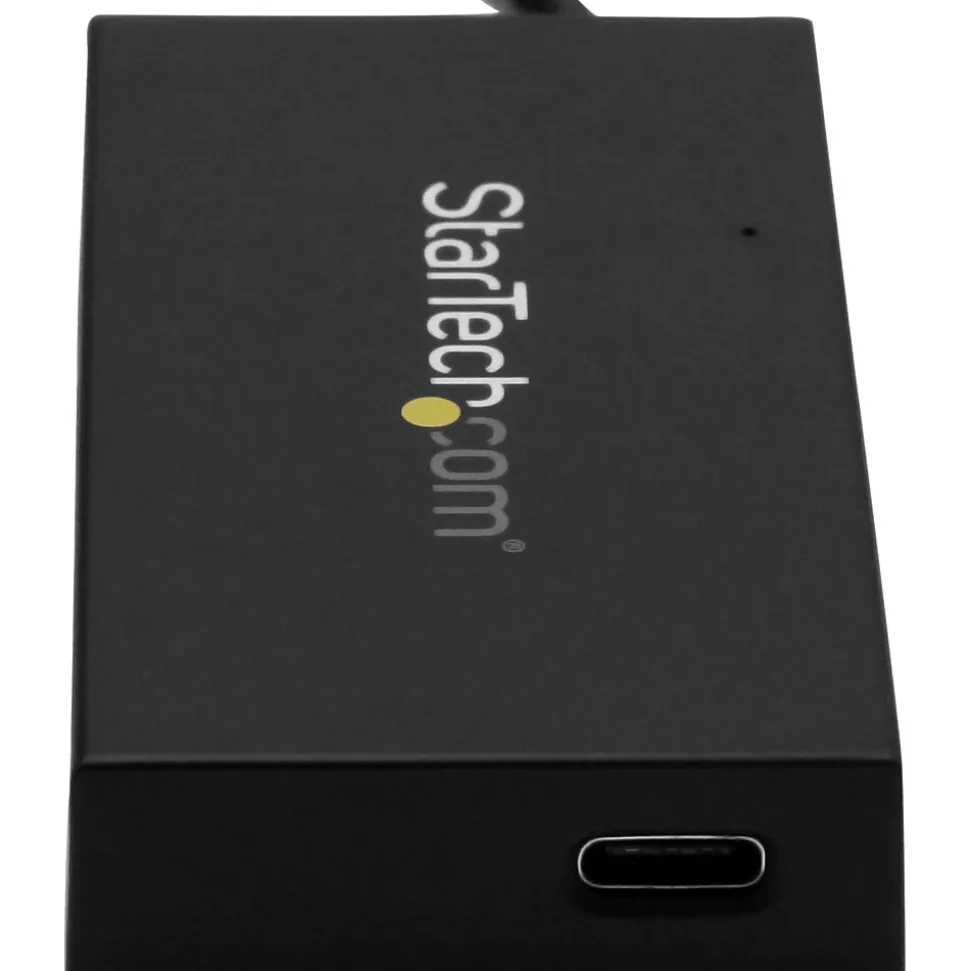 StarTech 4-Port USB 3.0 Hub, Black (HB30A3A1CFB)