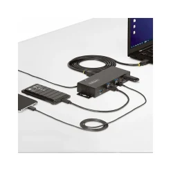 StarTech 7-Port USB 3.2 Hub, Black (5G7AINDRM-USB-A-HUB)