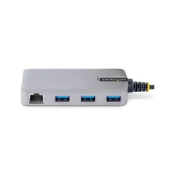 StarTech 4-Port USB 3.0 Hub, Gray (5G3AGBB-USB-A-HUB)