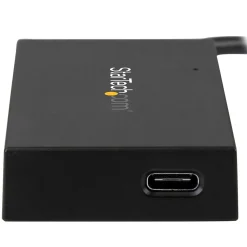StarTech 4-Port USB-C Hub, Black (HB30C3A1CFB)