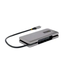 StarTech 4-Port USB-C Hub, Gray (HB31CM4CPD3)