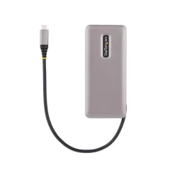 StarTech 4-Port USB-C Hub, Gray (HB31CM4CPD3)