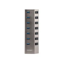 StarTech 7-Port USB-C Hub, Space Gray (5G7AIBS-USB-HUB-NA)