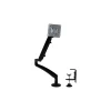 StarTech Single Monitor Arm - One Touch Height Adjustment -Slim Profile Adjustable, Up to 26", Black (ARMSLIM)