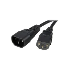StarTech SJT Computer Power Extension Cord, 14 AWG, 10 ft (L)