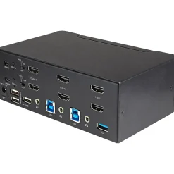 StarTech Unmanaged Switch, Black (SV231DHU34K6)