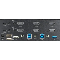 StarTech Unmanaged Switch, Black (SV231DHU34K6)