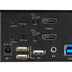 StarTech Unmanaged Switch, Black (SV231DHU34K6)