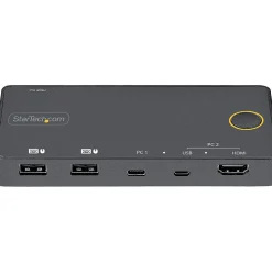 StarTech Unmanaged Switch, Black (SV221HUC4K)