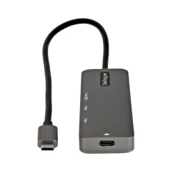 StarTech USB-C Multiport Adapter, Black/Gray (DKT30CHPD3)