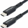 StarTech USB-C to USB-C Charging Cable, 6.56 ft., Black (USB2CC2MNC)