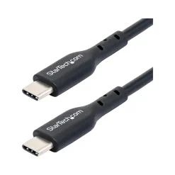 StarTech USB-C to USB-C Charging Cable, 6 ft., Black (USB2CC2MNC)