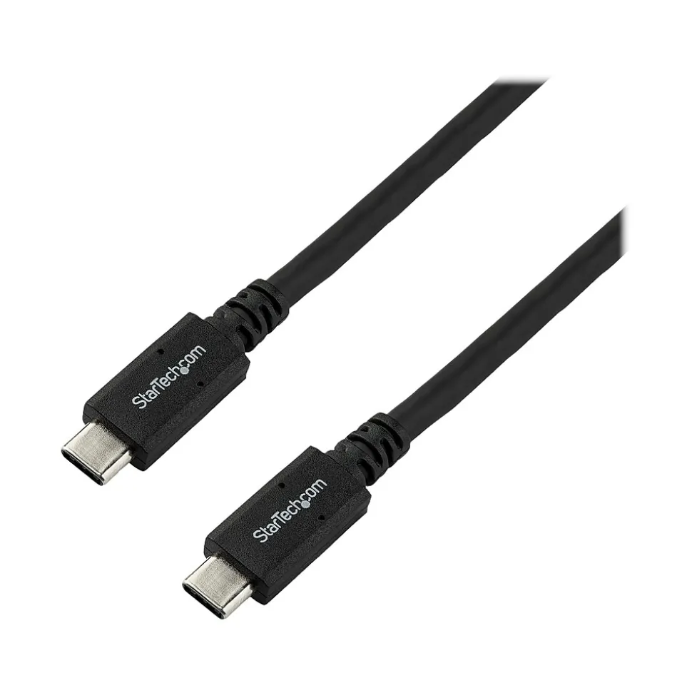 StarTech USB315C5C6 6' USB-C Cable, Black