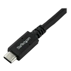 StarTech USB315C5C6 6' USB-C Cable, Black