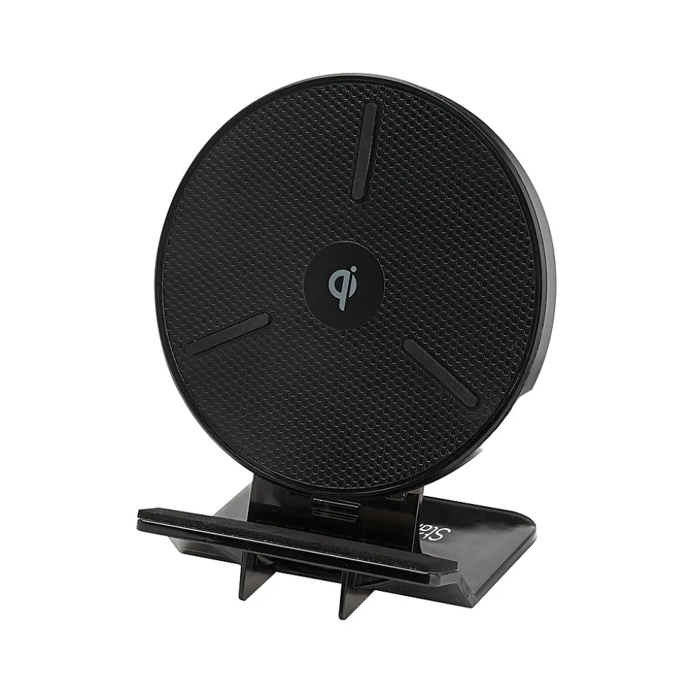 StarTech Wireless Charging Stand, Black (QWCHSTAND)