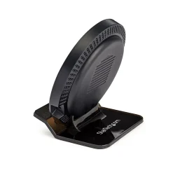 StarTech Wireless Charging Stand, Black (QWCHSTAND)