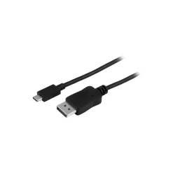 StarTech.com 3 m (10 ft.) USB-C to DisplayPort Cable, 4K 60Hz, Black (CDP2DPMM3MB)