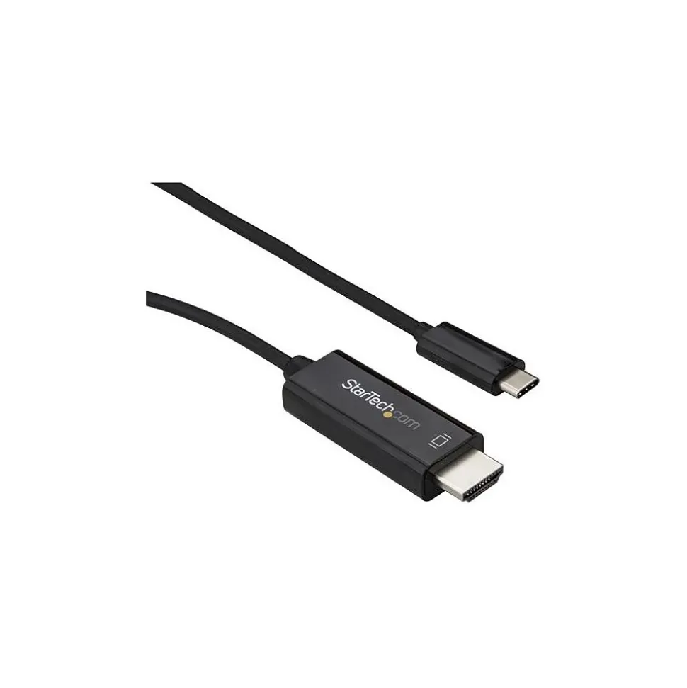 StarTech.com 3 m (10 ft.) USB-C to HDMI Cable, 4K at 60Hz, Black (CDP2HD3MBNL)